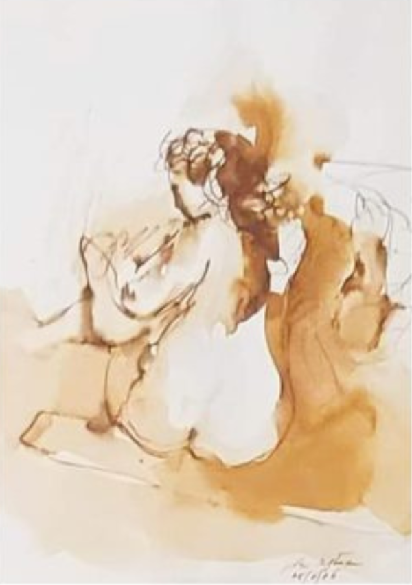 Mohamed Ben Meftah - Femme de dos