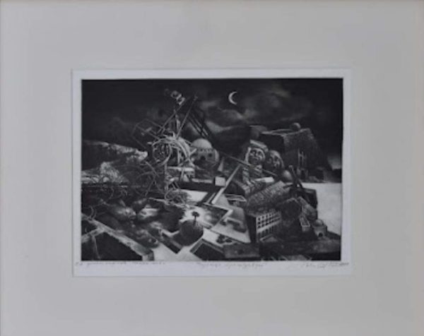 Mohamed Ben Meftah - Paysage apocalyptique