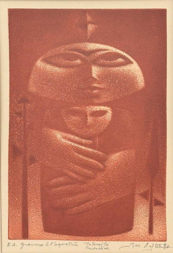 Mohamed Ben Meftah - Maternité Primitive 1980