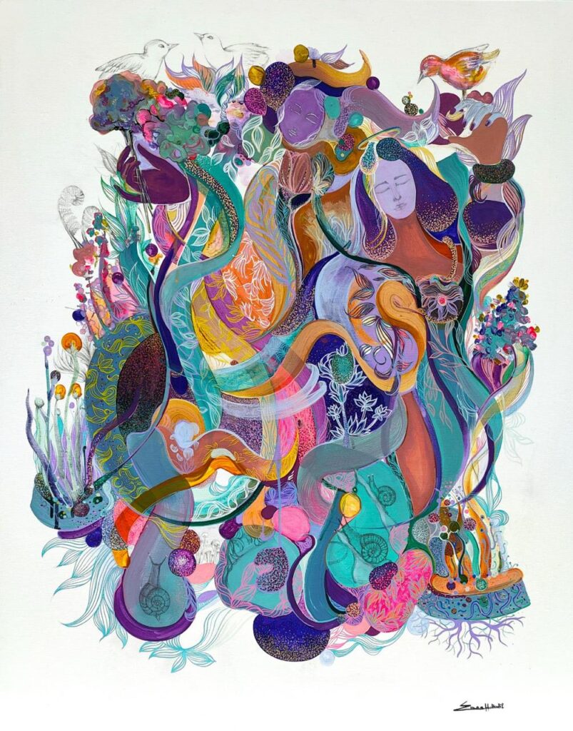 Emna Haboubi - Ecklektic mind - Haboubi emna jamila achour Gallery JAG GALLERY .Emna Haboubi emna amna haboubi