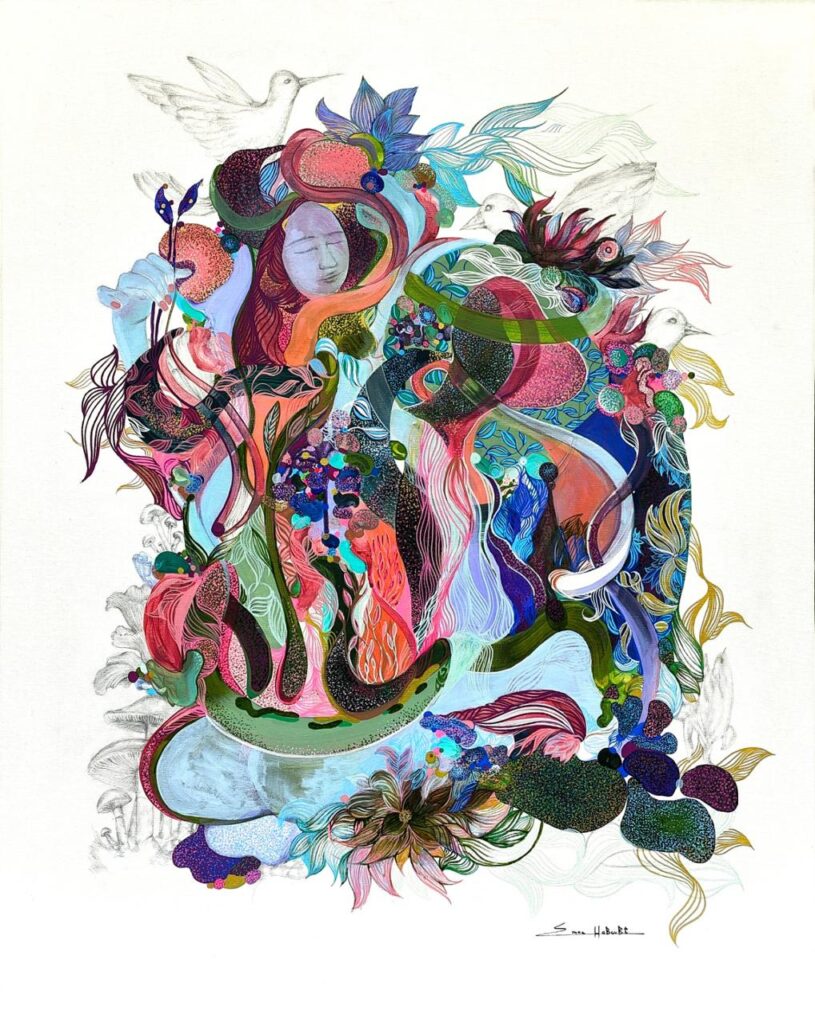 Emna Haboubi - Ecklektic mind - Haboubi emna jamila achour Gallery JAG GALLERY .Emna Haboubi emna amna haboubi